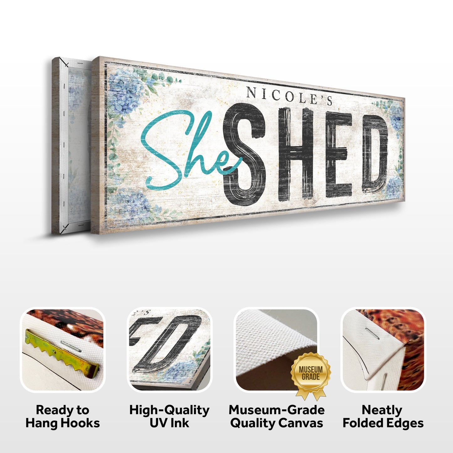 Personalized She Shed Sign XI