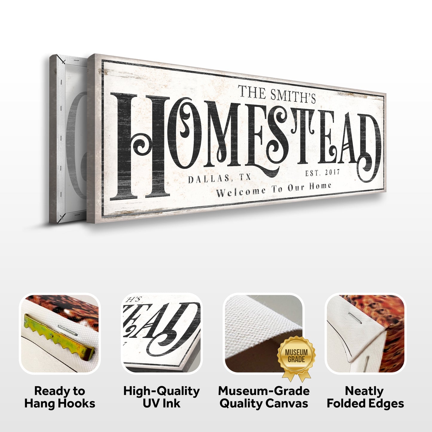 Vintage Homestead Sign III