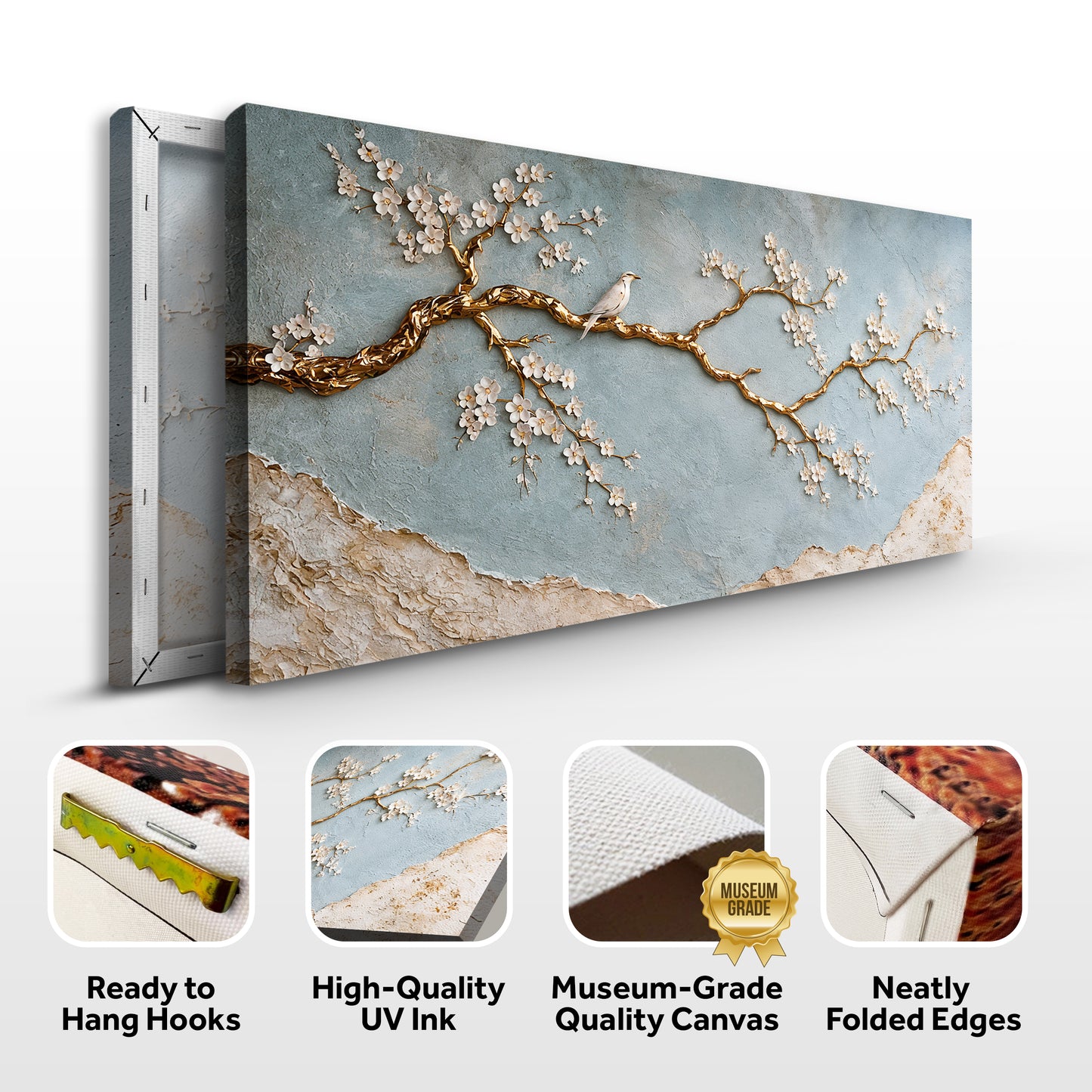 Golden Blossom Branch II