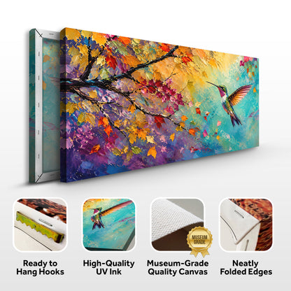 Autumn Hummingbird Bliss