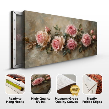 Blush Rose Elegance Wall Art