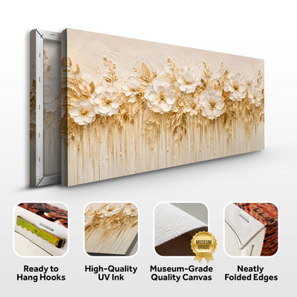 Ivory Blossom Symphony Wall Art