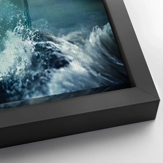 Save 33% When You Add A Frame To Your 12x36 Pirate Ship In A Bottle Canvas Wall Art Canvas Now