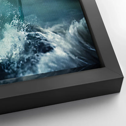 Save 33% When You Add A Frame To Your 16x48 Pirate Ship In A Bottle Canvas Wall Art Canvas Now