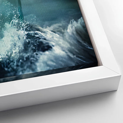 Save 33% When You Add A Frame To Your 20x60 Pirate Ship In A Bottle Canvas Wall Art Canvas Now