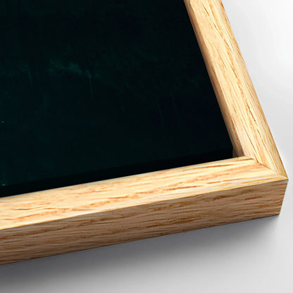 Save 33% When You Add A Frame To Your 60x30 Island On The Lake Wall Art Canvas Now