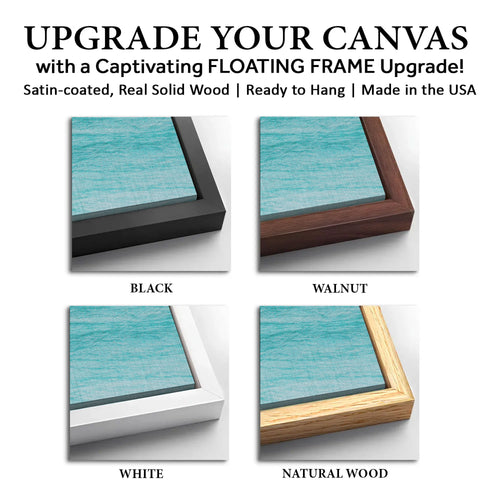 Save 33% When You Add A Frame To Your 48x24 Palm Trees On Tropical Beach Canvas Wall Art Canvas Now