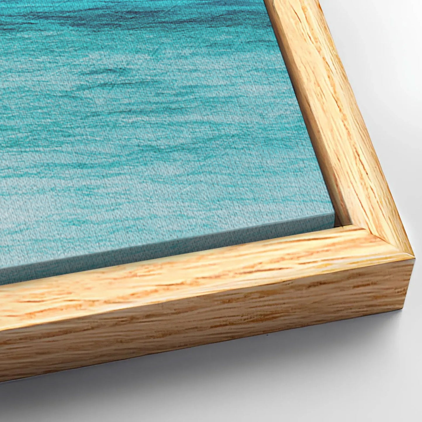 Save 33% When You Add A Frame To Your 48x24 Palm Trees On Tropical Beach Canvas Wall Art Canvas Now