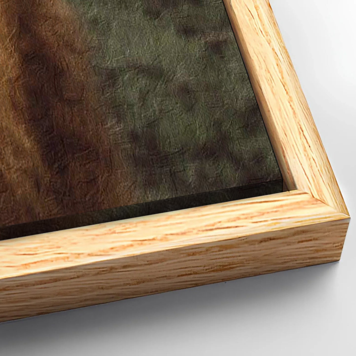 Save 33% When You Add A Frame To Your 36x24 Retro Floral Crown Highland Cow Canvas Wall Art Canvas Now