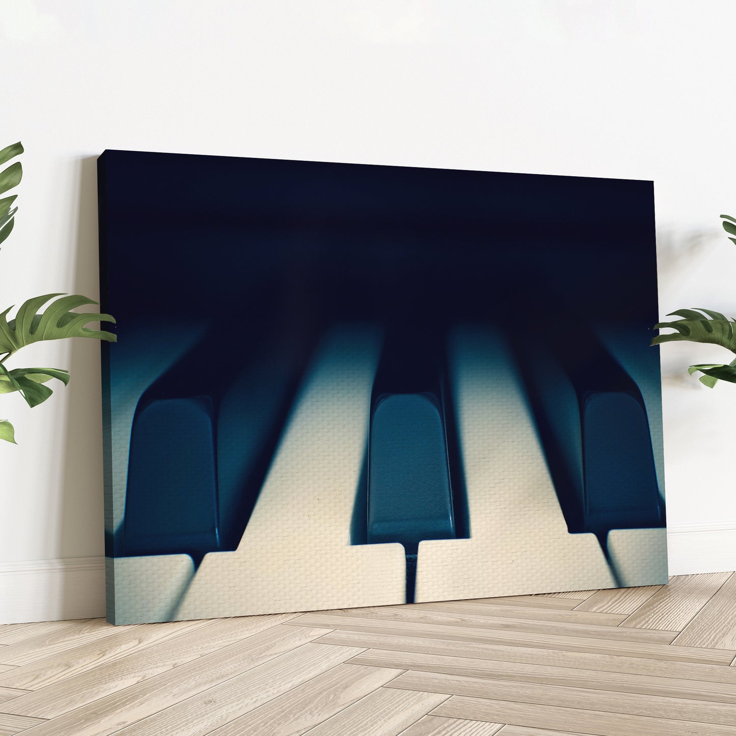 Piano Up Close Canvas Wall Art - Image by Tailored Canvases