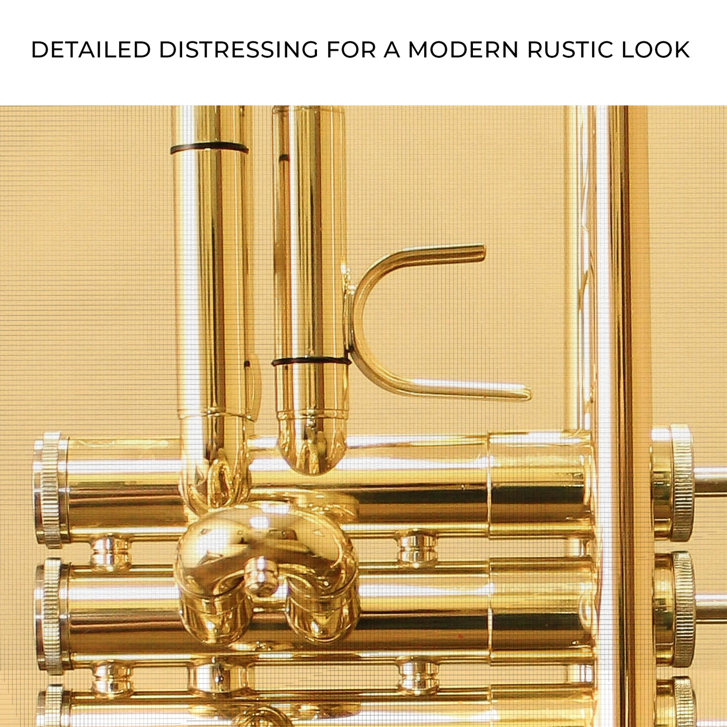 Trumpet Up Close Canvas Wall Art Zoom - Image by Tailored Canvases