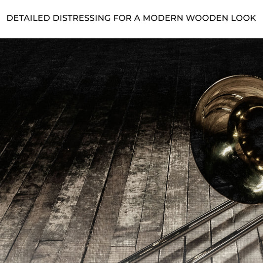 Trombone Grunge Canvas Wall Art Zoom - Image by Tailored Canvases