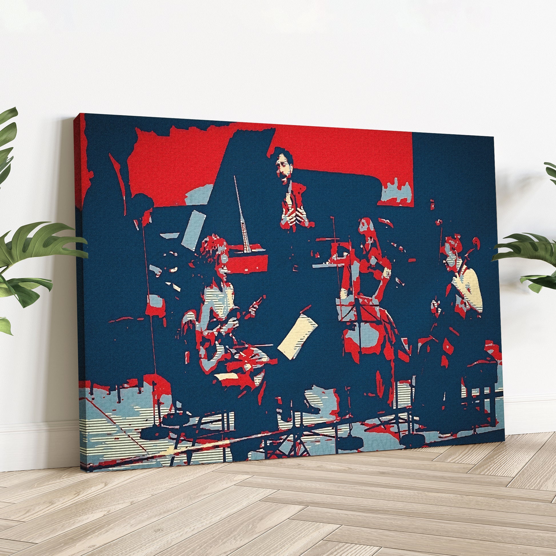 Music Genres Classical Pop Art Canvas Wall Art - Image by Tailored Canvases