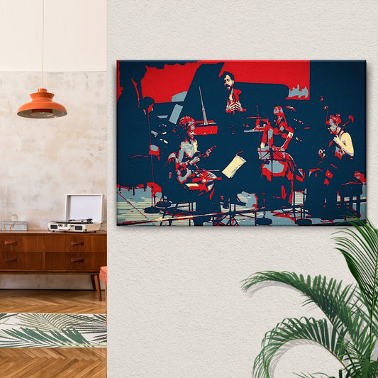 Music Genres Classical Pop Art Canvas Wall Art - Image by Tailored Canvases