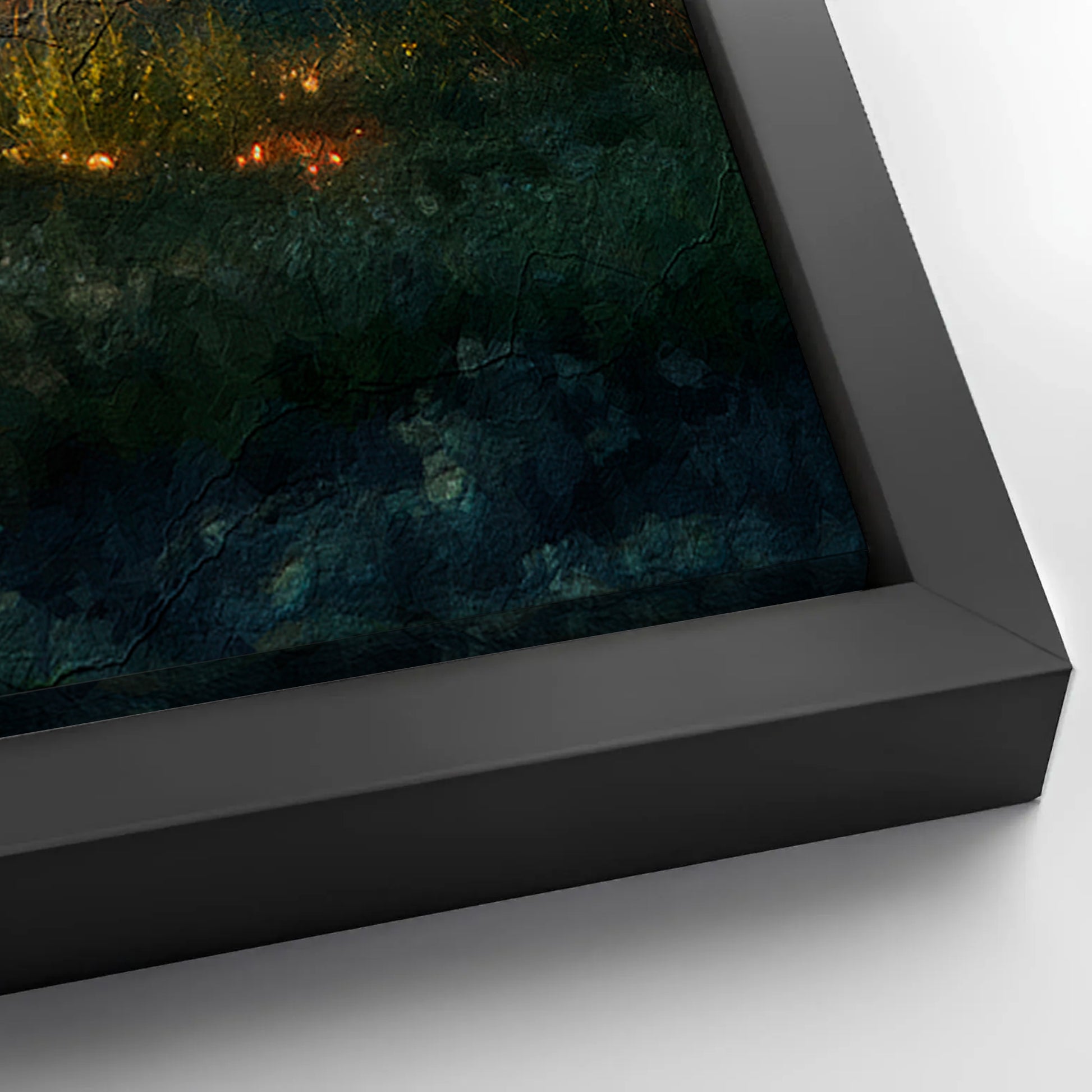 Save 33% When You Add A Frame To Your 48x24 Holy Ground - Faith Wall Art Canvas Now