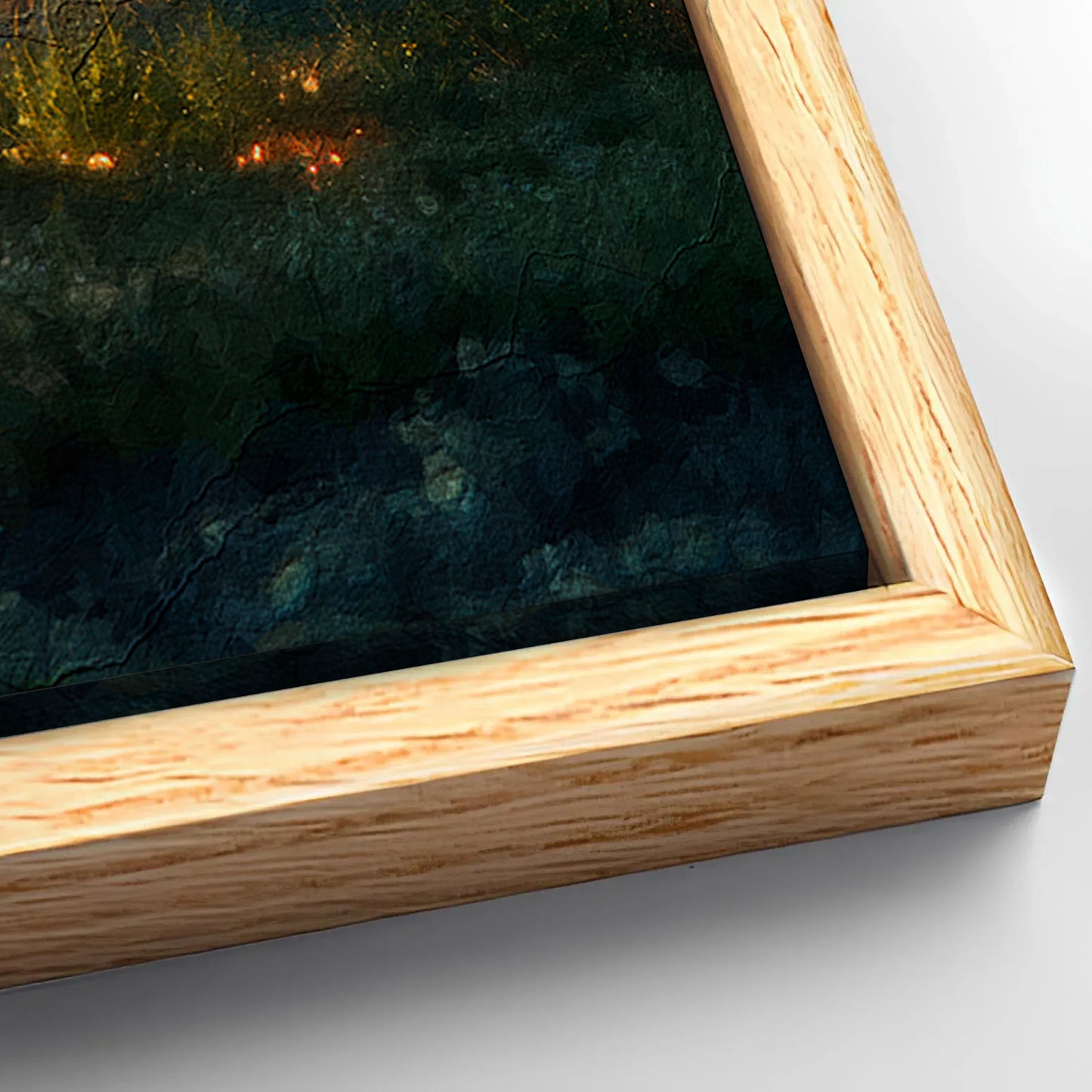 Save 33% When You Add A Frame To Your 48x24 Holy Ground - Faith Wall Art Canvas Now