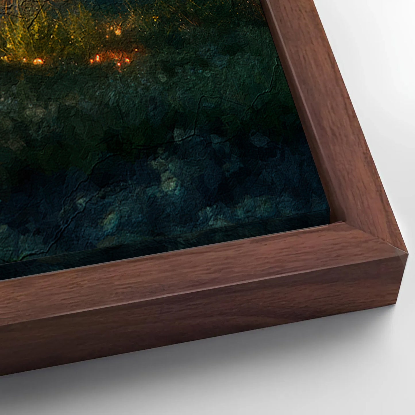 Save 33% When You Add A Frame To Your 20x10 Holy Ground - Faith Wall Art Canvas Now