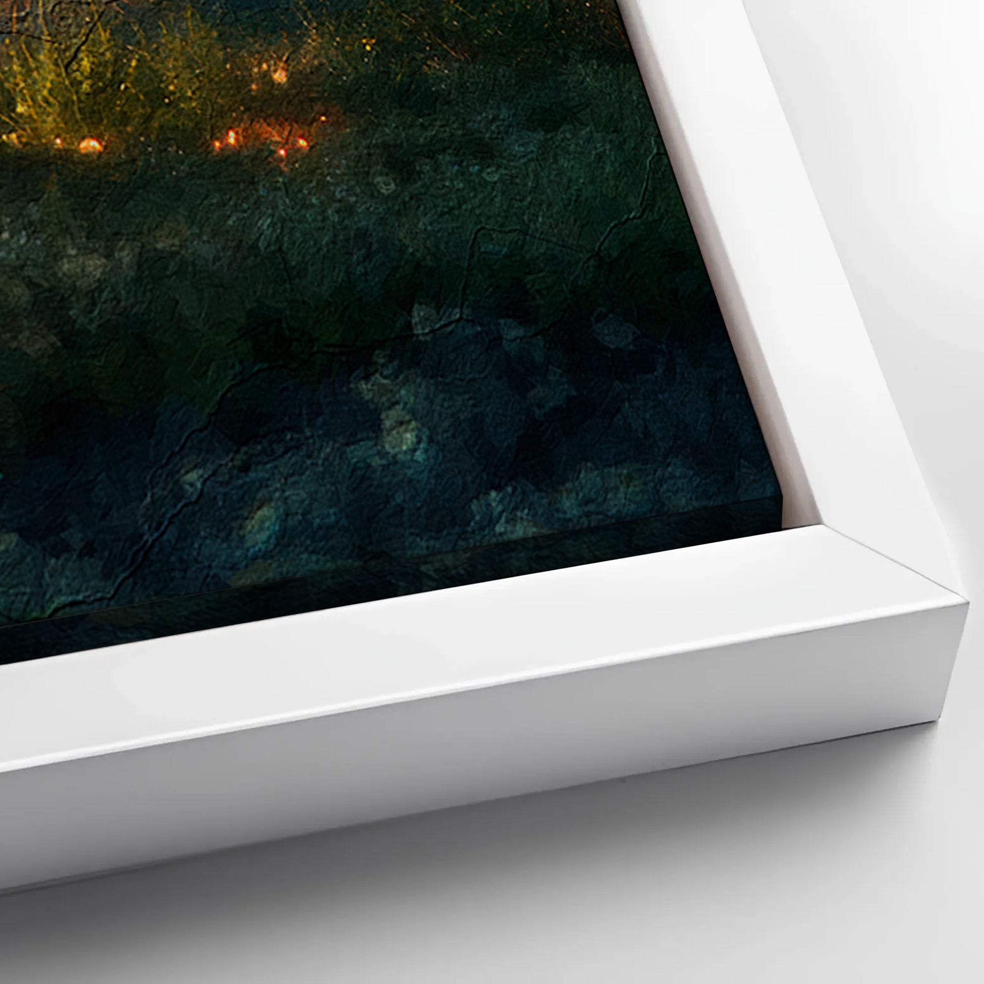 Save 33% When You Add A Frame To Your 20x10 Holy Ground - Faith Wall Art Canvas Now