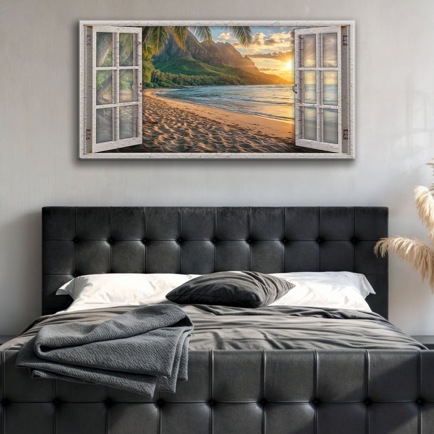 Beachfront Dreams Window Scenery Wall Art