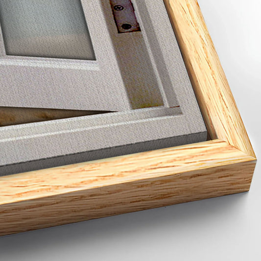 Save 33% When You Add A Frame To Your 60x30 Coconut Palm Beach Window Scenery Wall Art Canvas Now