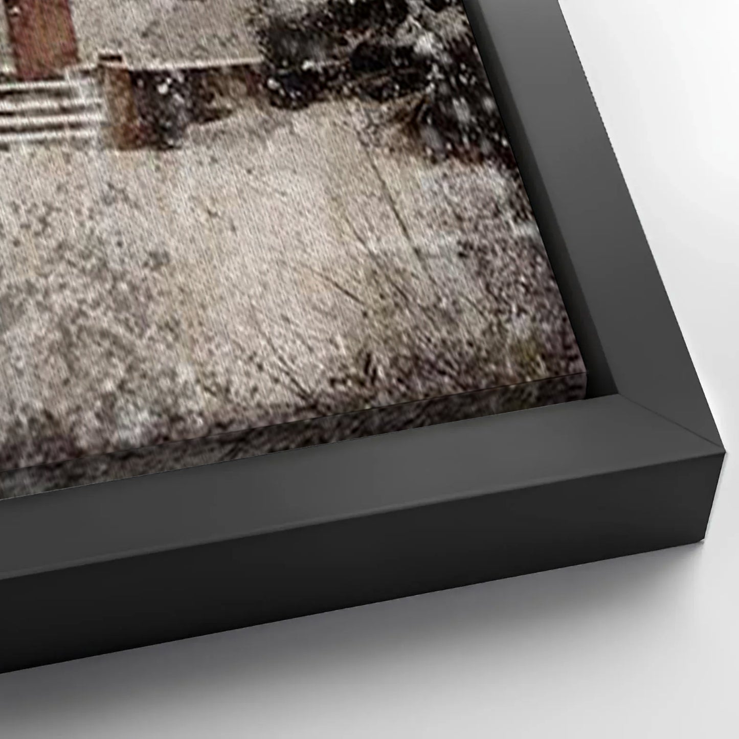 Save 33% When You Add A Frame To Your 36x24 Vintage Church Christmas Wall Art IV Canvas Now