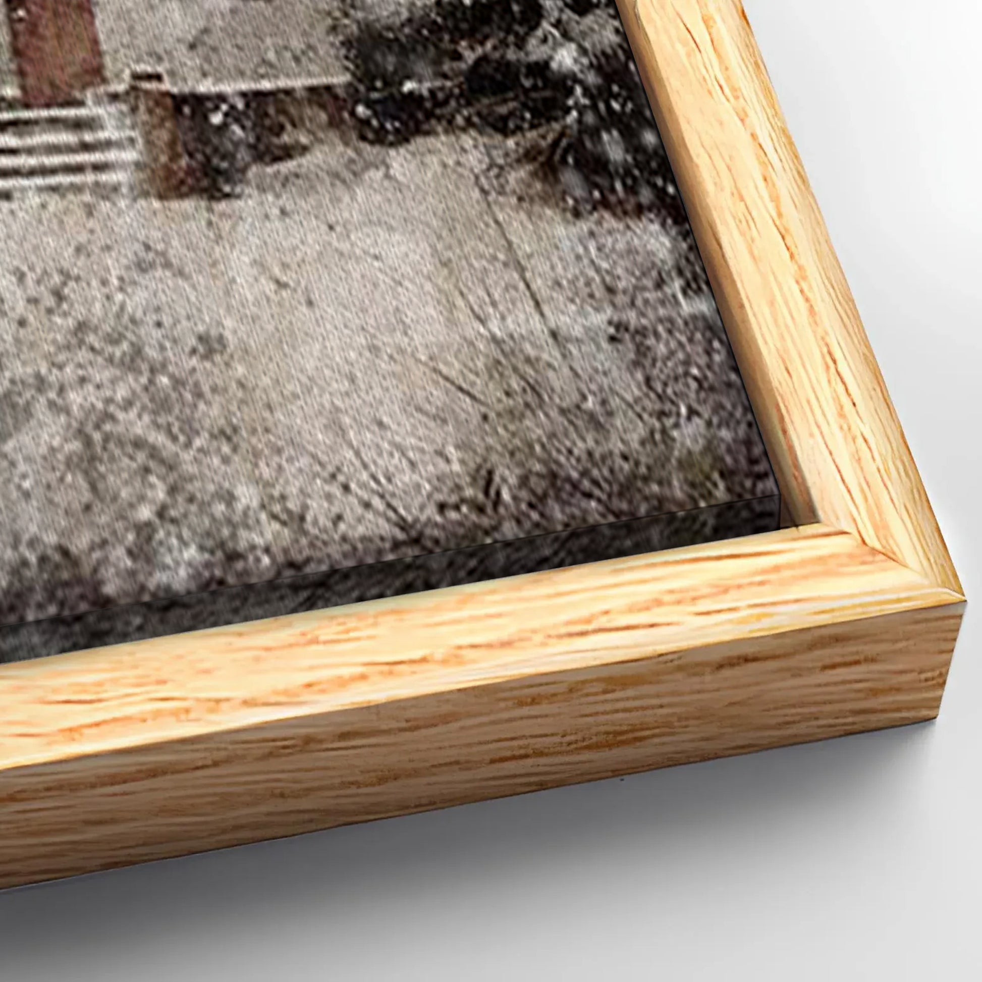 Save 33% When You Add A Frame To Your 36x24 Vintage Church Christmas Wall Art IV Canvas Now