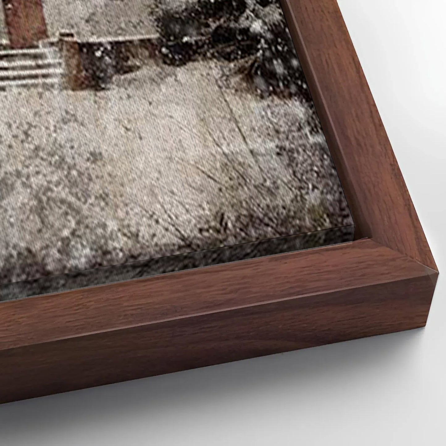 Save 33% When You Add A Frame To Your 18x12 Vintage Church Christmas Wall Art IV Canvas Now