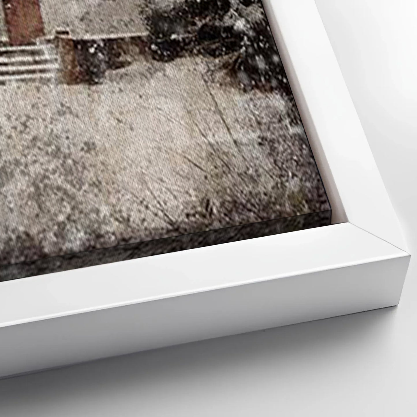 Save 33% When You Add A Frame To Your 18x12 Vintage Church Christmas Wall Art IV Canvas Now