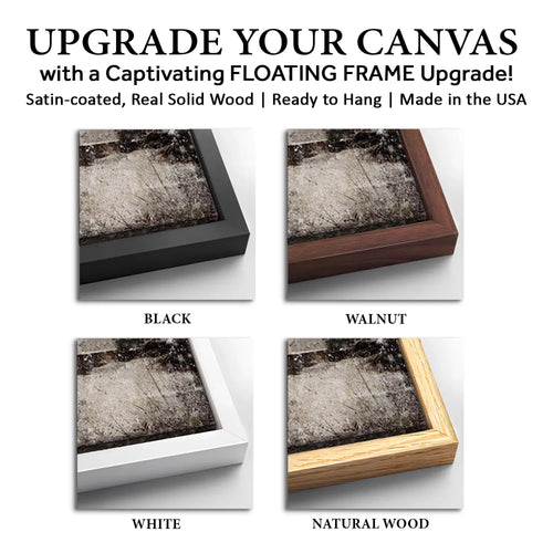 Save 33% When You Add A Frame To Your 36x24 Vintage Church Christmas Wall Art IV Canvas Now