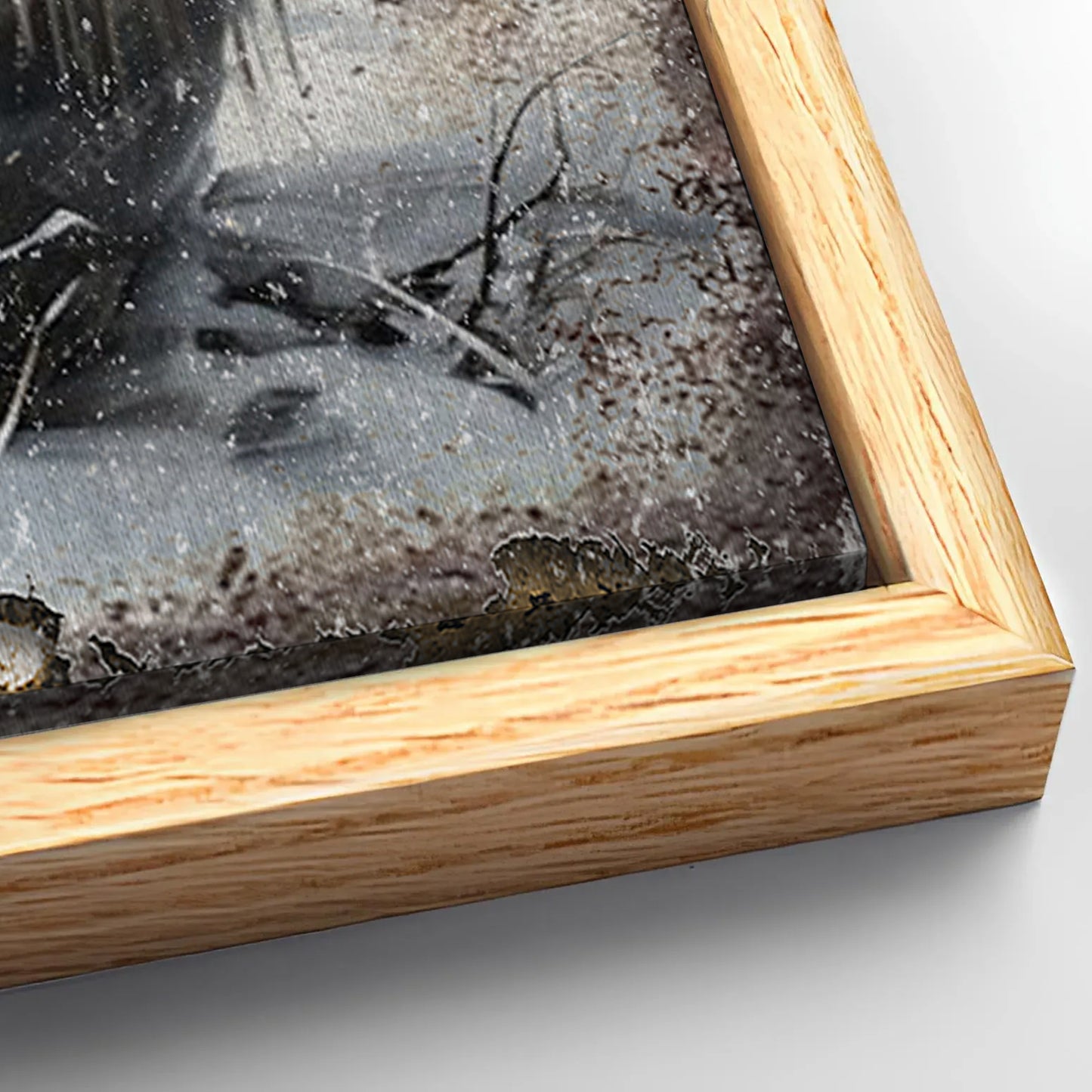 Save 33% When You Add A Frame To Your 36x24 Vintage Snowman Christmas Wall Art Canvas Now