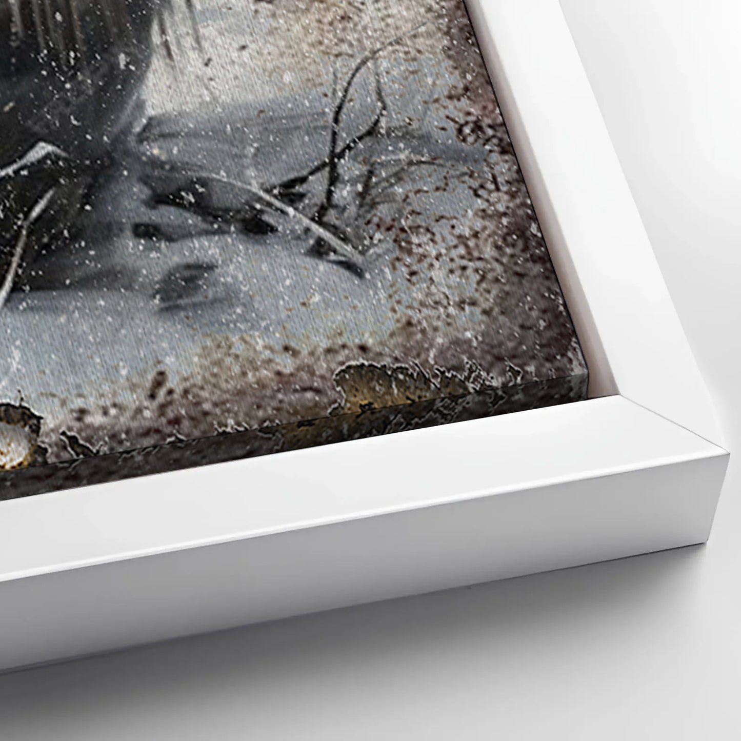 Save 33% When You Add A Frame To Your 36x24 Vintage Snowman Christmas Wall Art Canvas Now