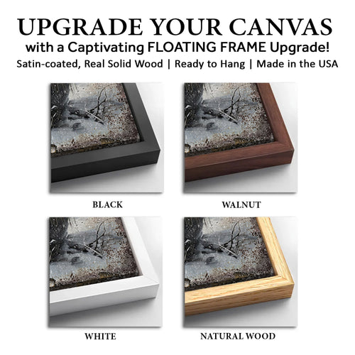 Save 33% When You Add A Frame To Your 36x24 Vintage Snowman Christmas Wall Art Canvas Now