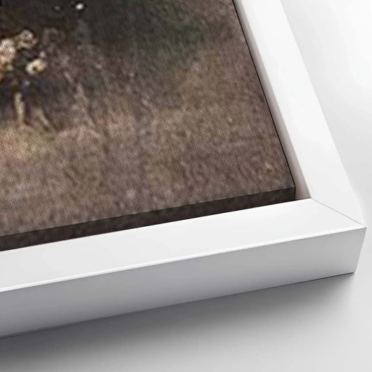 Save 33% When You Add A Frame To Your 36x24 Vintage Snowman Christmas Wall Art Canvas Now