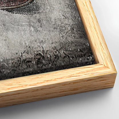 Save 33% When You Add A Frame To Your 18x12 Vintage Christmas Sleigh Sled Wall Art VI Canvas Now