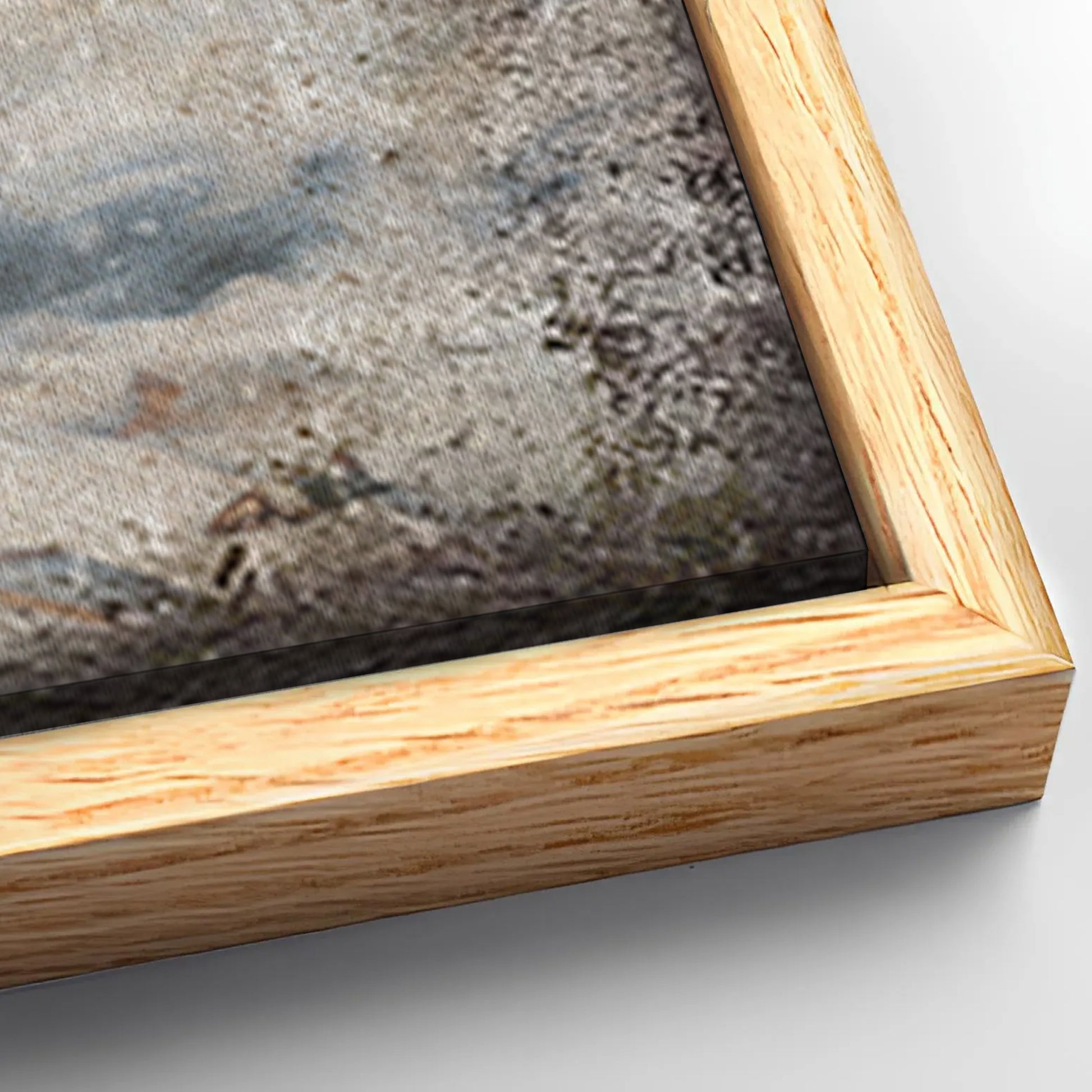 Save 33% When You Add A Frame To Your 36x24 Vintage Santa Claus in Winter Forest Christmas Wall Art II Canvas Now