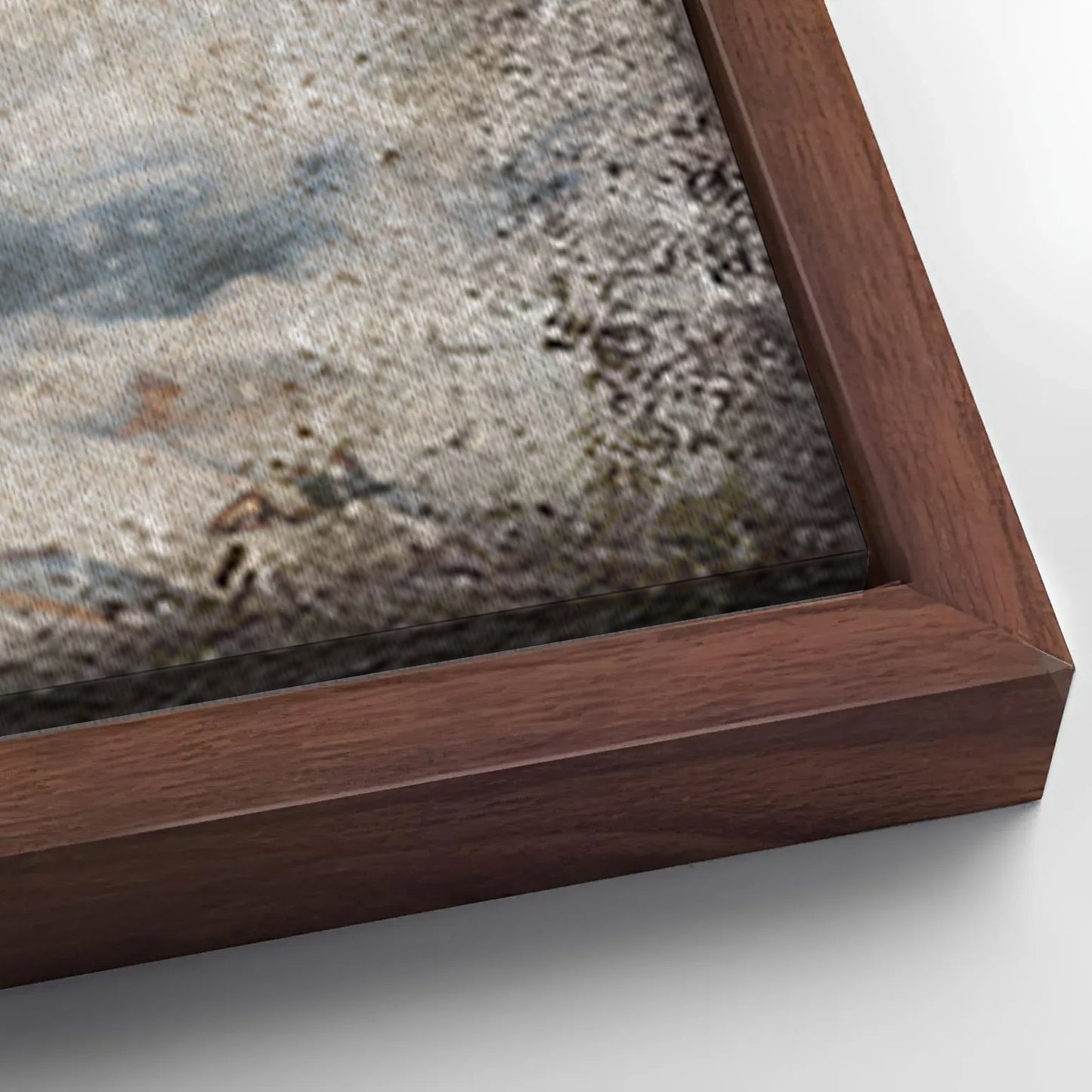 Save 33% When You Add A Frame To Your 36x24 Vintage Santa Claus in Winter Forest Christmas Wall Art II Canvas Now