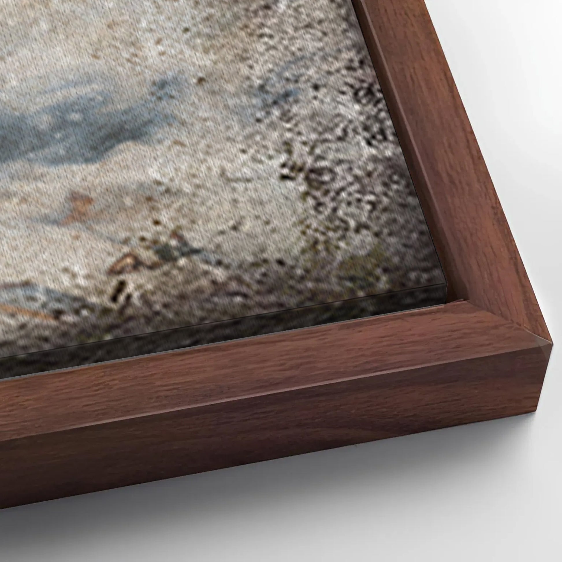 Save 33% When You Add A Frame To Your 36x24 Vintage Santa Claus in Winter Forest Christmas Wall Art II Canvas Now