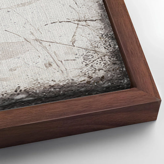 Save 33% When You Add A Frame To Your 36x24 Vintage Santa Claus in Winter Forest Christmas Wall Art III Canvas Now