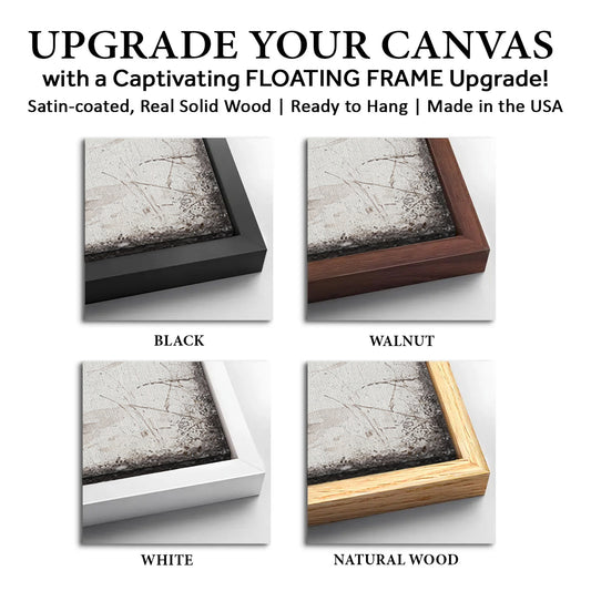 Save 33% When You Add A Frame To Your 36x24 Vintage Santa Claus in Winter Forest Christmas Wall Art III Canvas Now