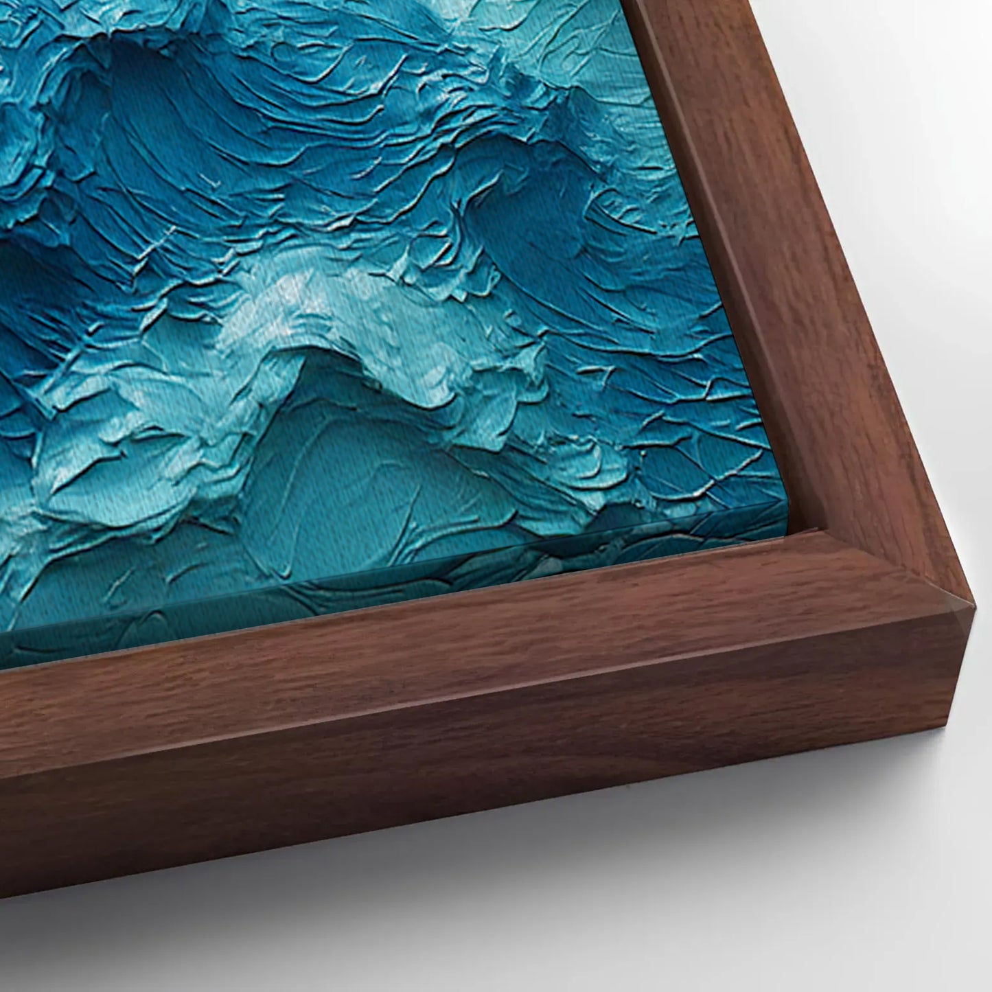 Save 33% When You Add A Frame To Your 60x30 Blue Ocean Coastal Wall Art II Canvas Now