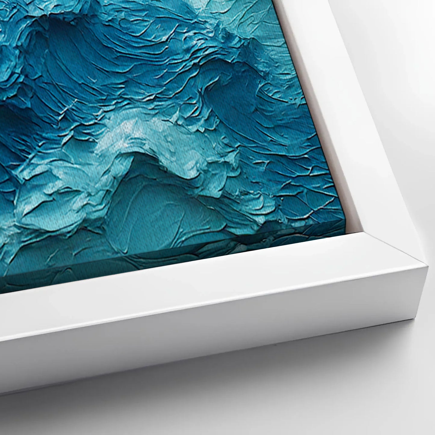 Save 33% When You Add A Frame To Your 60x30 Blue Ocean Coastal Wall Art II Canvas Now