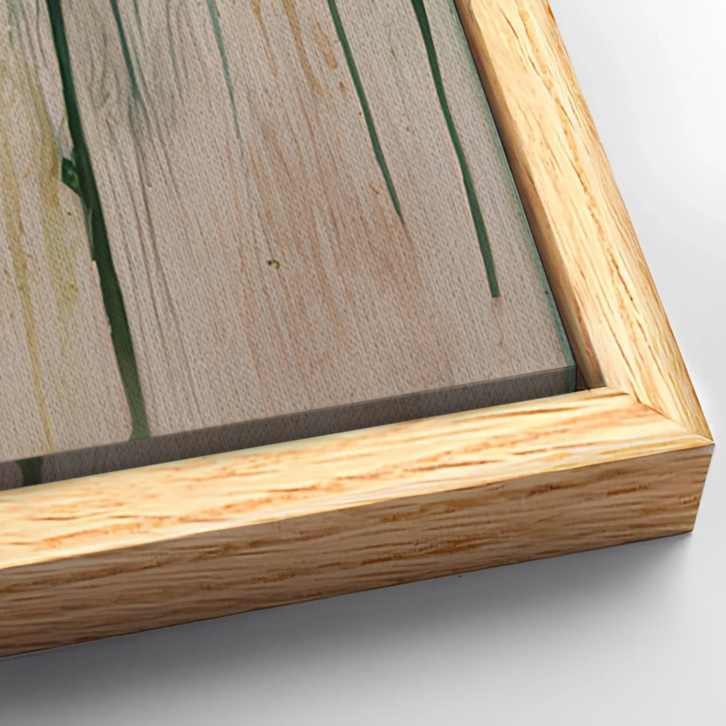 Save 33% When You Add A Frame To Your 24x16 Blooming Modern Abstract Wall Art Canvas Now