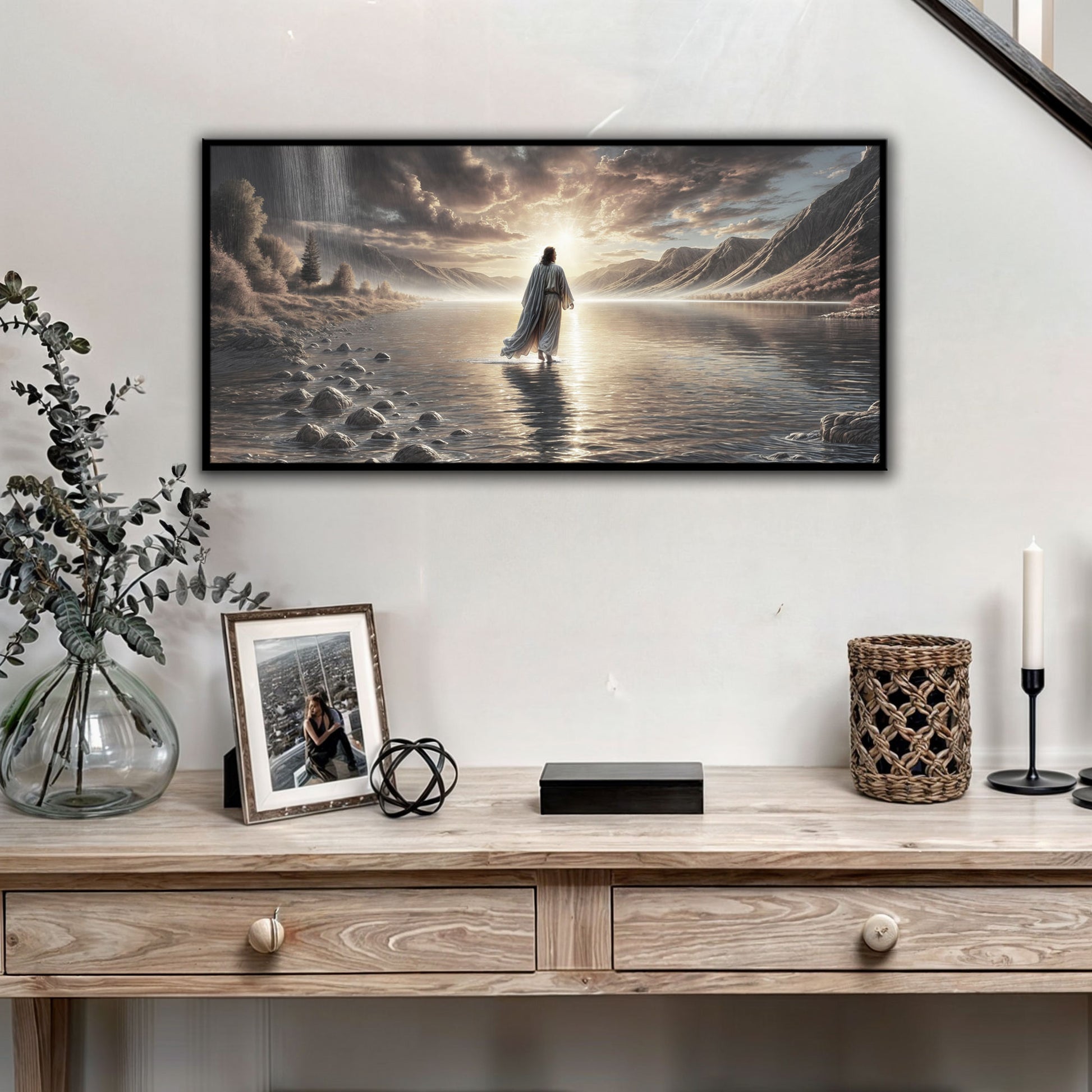 Walking on Water - Faith Wall Art II