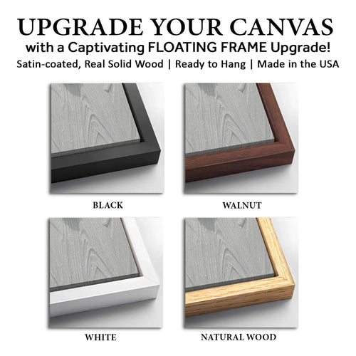 Save 33% When You Add A Frame To Your 24x16 White Butterfly Wall Art Canvas Now