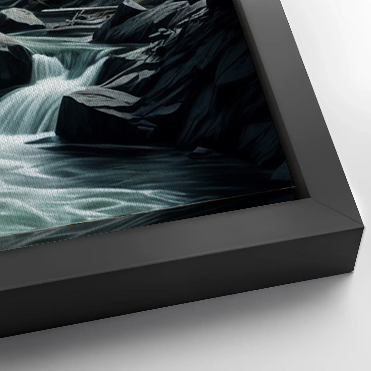 Save 33% When You Add A Frame To Your 48x32 Grizzly Bear Double Exposure Wall Art Canvas Now