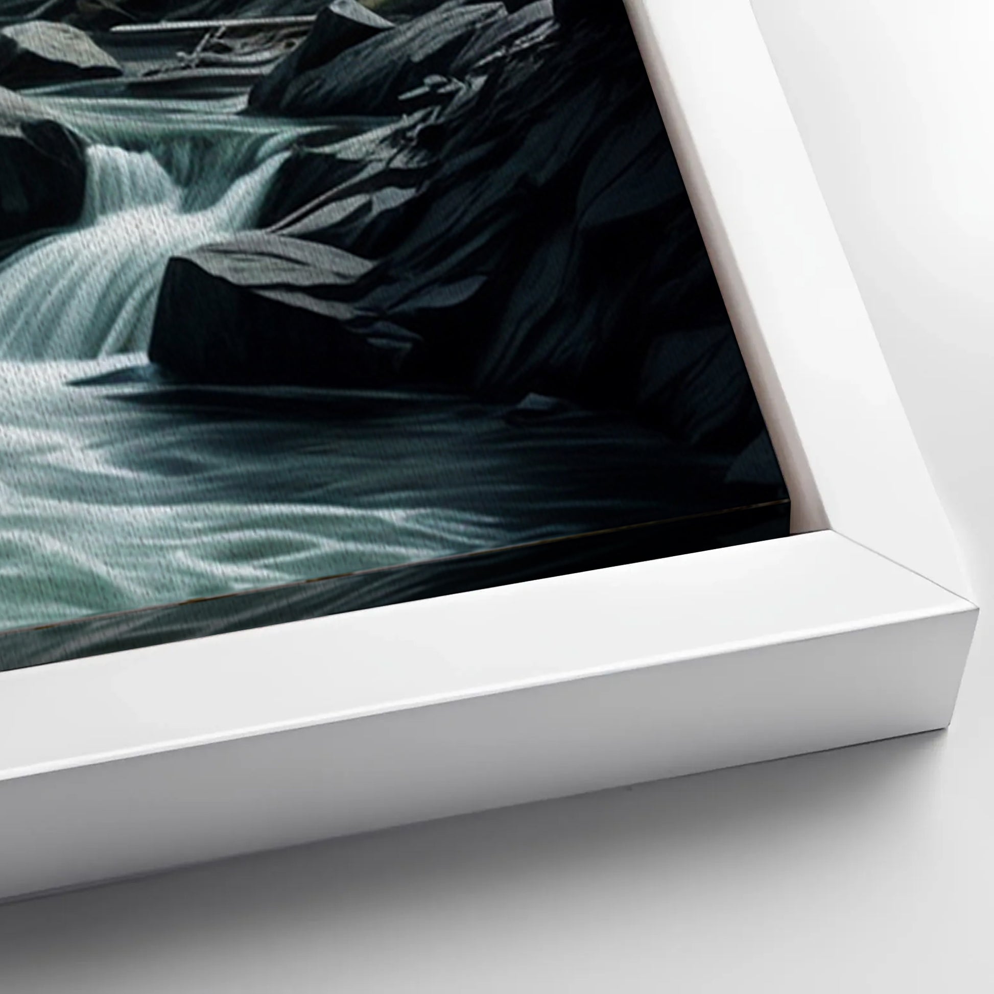 Save 33% When You Add A Frame To Your 24x16 Grizzly Bear Double Exposure Wall Art Canvas Now