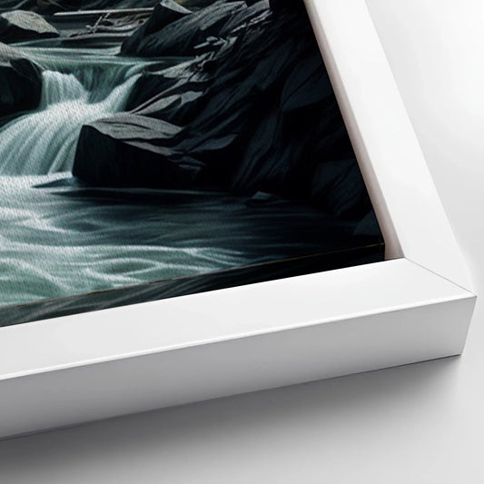 Save 33% When You Add A Frame To Your 24x16 Grizzly Bear Double Exposure Wall Art Canvas Now