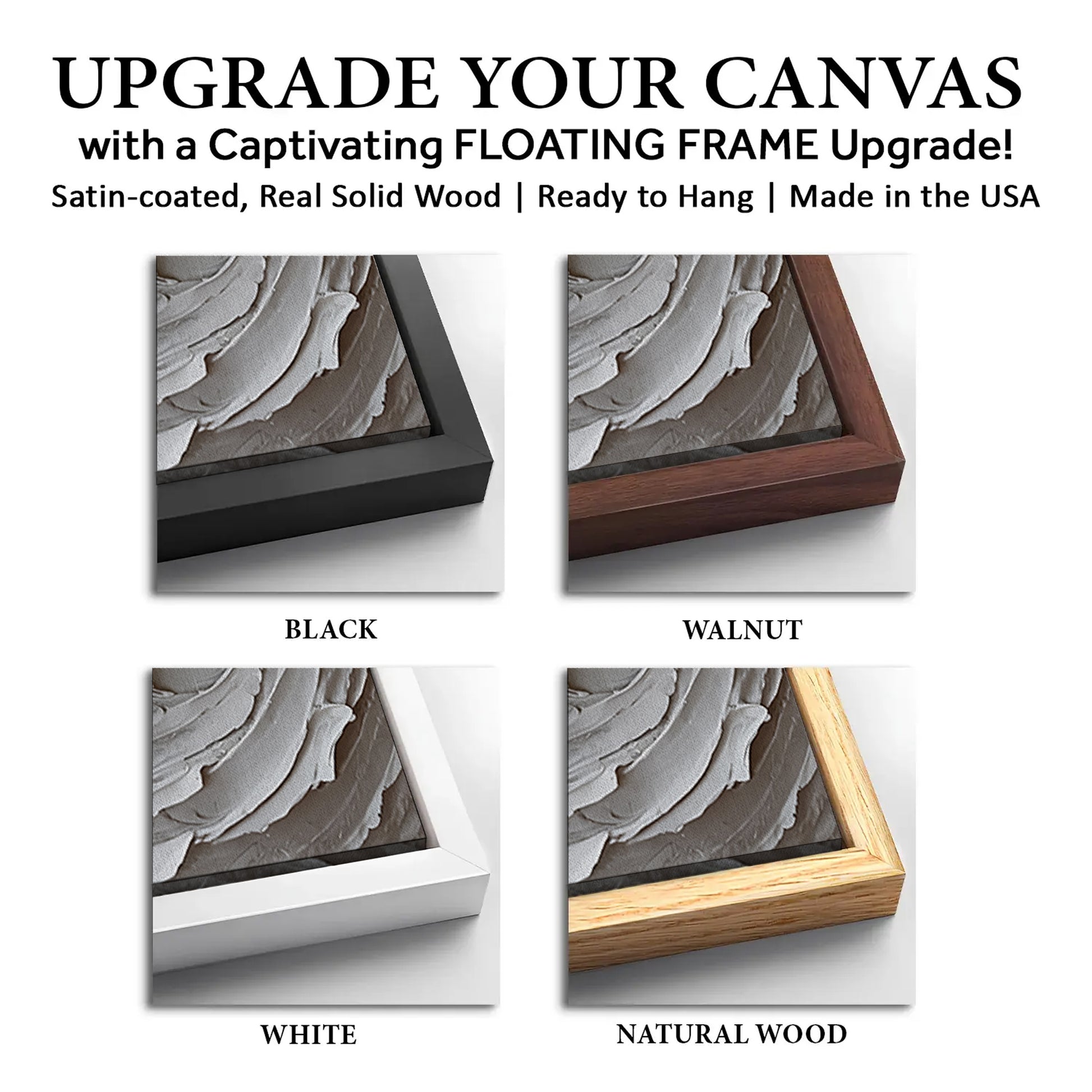 Save 33% When You Add A Frame To Your 36x24 3D Minimalist Horse Wall Art Canvas Now