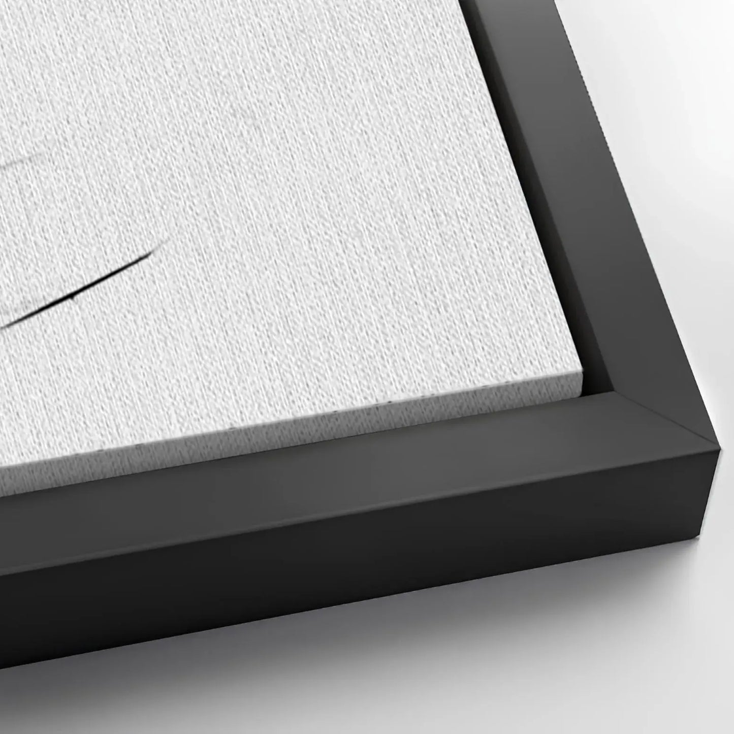 Save 33% When You Add A Frame To Your 60x30 White Minimalist Wall Art Canvas Now