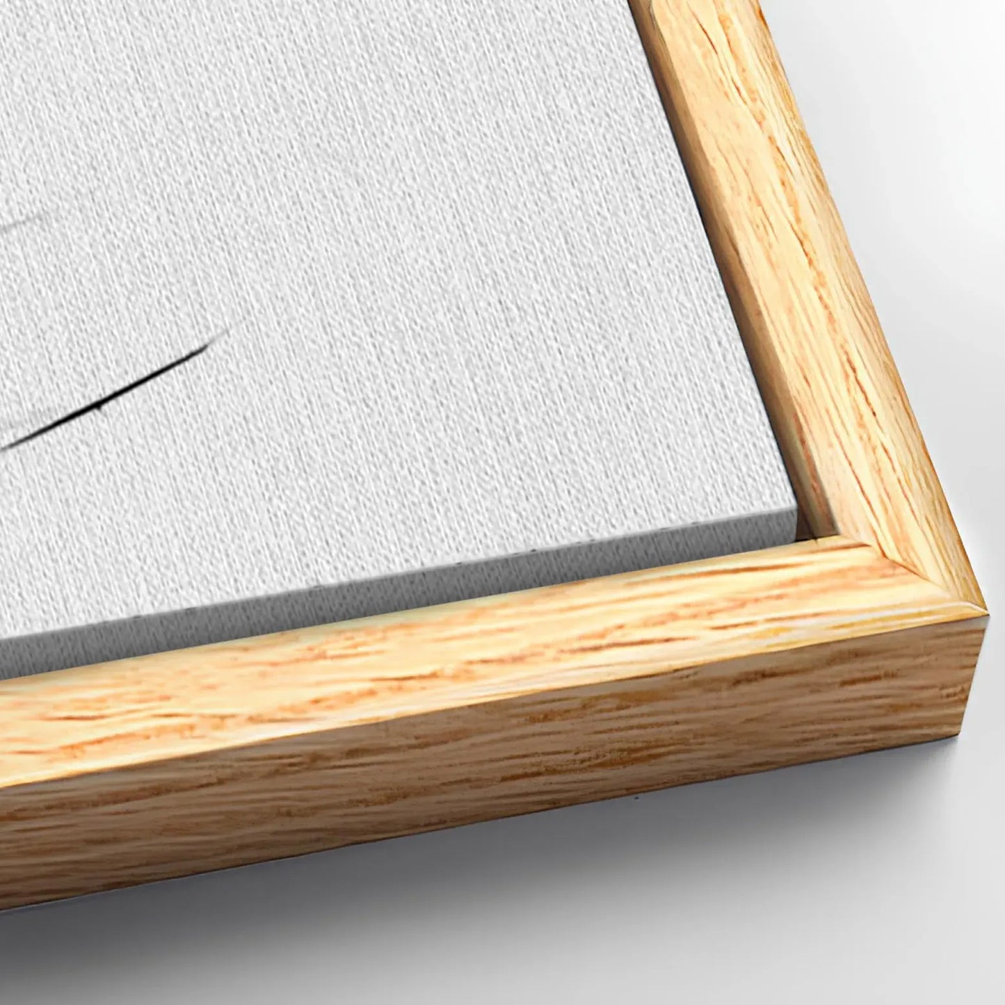 Save 33% When You Add A Frame To Your 60x30 White Minimalist Wall Art Canvas Now